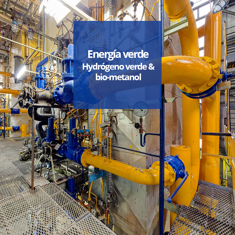 Energía verde. Hidrógeno verde y bioetanol